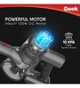 Geek Glantoir A9 Wireless Handheld Vacuum Cleaner with 2200 mAh Rechargeable Lithium Ion Battery with 10 KPA Suction Power for Floor, Carpet and Car, Grey