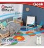 Geek Ikuku A6 Air Purifier with HEPA Filter, Digital LED Display and ObliqFlow Purification Technology (White)