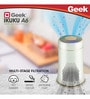 Geek Ikuku A6 Air Purifier with HEPA Filter, Digital LED Display and ObliqFlow Purification Technology (White)