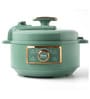 Geek Robocook Glam 3 liter Automatic Electric Pressure Cooker with Non Stick Pot, Teal