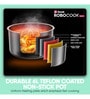 Geek Robocook Nuvo 6L Electric Pressure Cooker with Non Stick Pot, Black