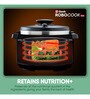 Geek Robocook Ova 8L Electric Pressure Cooker with Non Stick Pot, Black