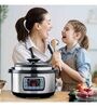 Geek Robocook Ova 8L Electric Pressure Cooker with Non Stick Pot, Black