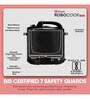 Geek Robocook Zeta 5 Liters Electric Pressure Cooker with NS Pot, Black