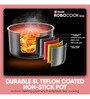 Geek Robocook Zeta 5 Liters Electric Pressure Cooker with NS Pot, Black