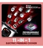 Geek Robocook Zeta 5 Liters Electric Pressure Cooker with SS Pot, Black