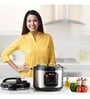 Geek Robocook Zeta 5 Liters Electric Pressure Cooker with SS Pot, Black