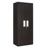 Gella 2 Door Wardrobe in Dark Brown & Cream Colour