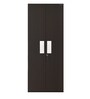 Gella 2 Door Wardrobe in Dark Brown & Cream Colour