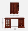 Gellar Writing Table In Honey Finish