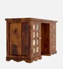 Gellar Writing Table In Natural Teak Finish