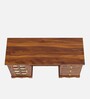 Gellar Writing Table In Natural Teak Finish