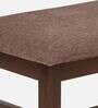 Gem 4 Seater Dining Set in Cappucino Finish with Bench