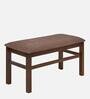 Gem 4 Seater Dining Set in Cappucino Finish with Bench