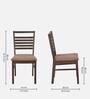 Gem 4 Seater Dining Set in Cappucino Finish with Bench
