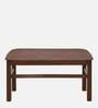Gem 4 Seater Dining Set in Cappucino Finish with Bench