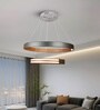 Genesis 146W Modern LED Ceiling Chandelier | 60 Cm Height Adjustable | 3 Light Modes | Luxury Decorative Lighting for Living Room, Dining, Bedroom & Hall