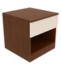 Genesys Premium Bedside Table in Dark Walnut Colour