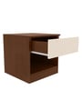 Genesys Premium Bedside Table in Dark Walnut Colour