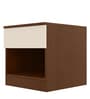 Genesys Premium Bedside Table in Dark Walnut Colour