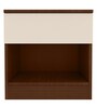Genesys Premium Bedside Table in Dark Walnut Colour