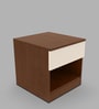 Genesys Premium Bedside Table in Dark Walnut Colour