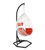 Geneva Wicker Swing In White Finish