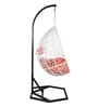 Geneva Wicker Swing In White Finish