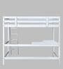 Genius Bunk Bed in White Finish