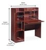 Genius Study Table in Mahagony Finish