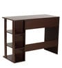 Genji Writing Table in Dark Brown Finish
