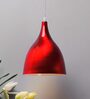 Genova Red Metal Hanging Light
