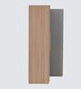 Genting 2 Door Wardrobe In Grey & Brown Finish