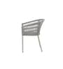 Genting Malaysian Aluminium Outdoor Chair In Grey Finish