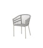 Genting Malaysian Aluminium Outdoor Chair In Grey Finish