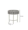 Genting Malaysian Aluminium Outdoor Table In Grey Finish