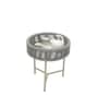 Genting Malaysian Aluminium Outdoor Table In Grey Finish