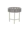 Genting Malaysian Aluminium Outdoor Table In Grey Finish