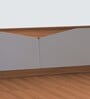 Genting Queen Size Bed In Grey & Brown Finish