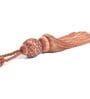 Geo Bead Pandent Curtain Tessel Tieback in Brown Color (Set of 2)
