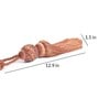Geo Bead Pandent Curtain Tessel Tieback in Brown Color (Set of 2)