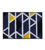 Blue Modern Geometric Non-Slip Bath Mat (40x60 CM)