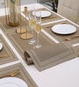 Geometric Beige (18 x12) PVC Table Linen (Set of 7)