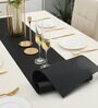 Geometric Black (71 x12) PVC Table Runner