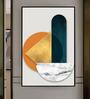 Geometric Multicolour Synthetic Wood Wall Art
