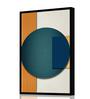 Geometric Multicolour Synthetic Wood Wall Art