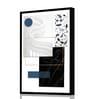 Geometric Multicolour Synthetic Wood Wall Art