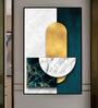 Geometric Multicolour Synthetic Wood Wall Art