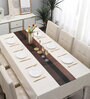 Geometric Brown (71 x12) PVC Table Runner
