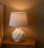 Geometric Ceramic Table Lamp-Grey